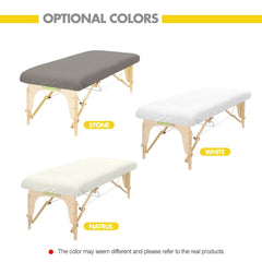 Flannel Massage Table Fitted Sheet - Greenlife Treatment-Massage Table Sheet