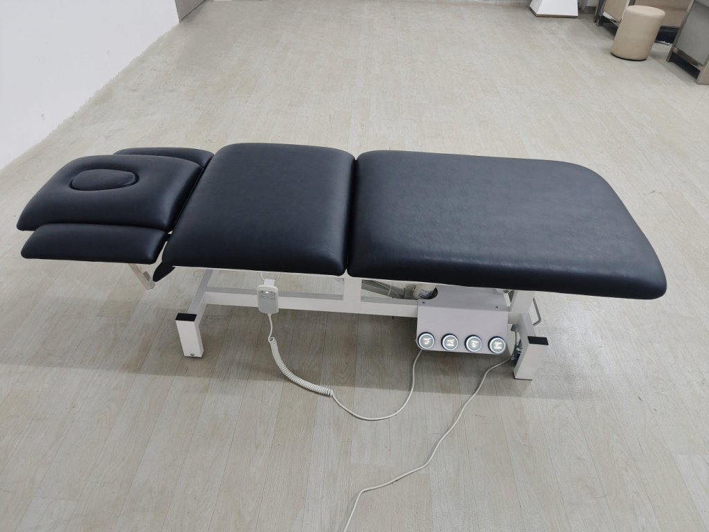 GreenLife ® Rehabilitator Thomas 2 Motors Chiropractic Physiotherapy Massage Electric Treatment Table with 4 wheels