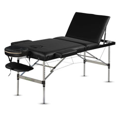 3-Section 5" Aluminum Super Stable Portable Massage Table - MTA132 - Greenlife Treatment-Portable Massage Table