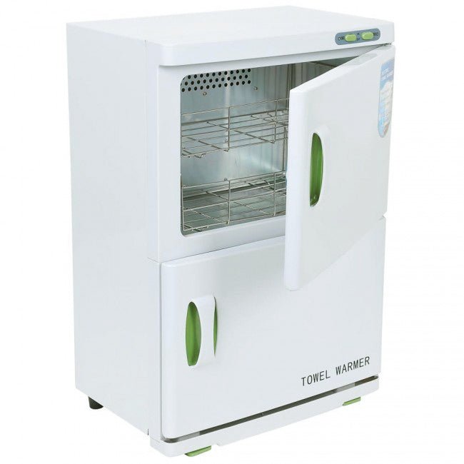 46L Hot Towel Warmer Cabinet w/ UV Sterilizer - TW711 - Greenlife Treatment-Towel Warmer