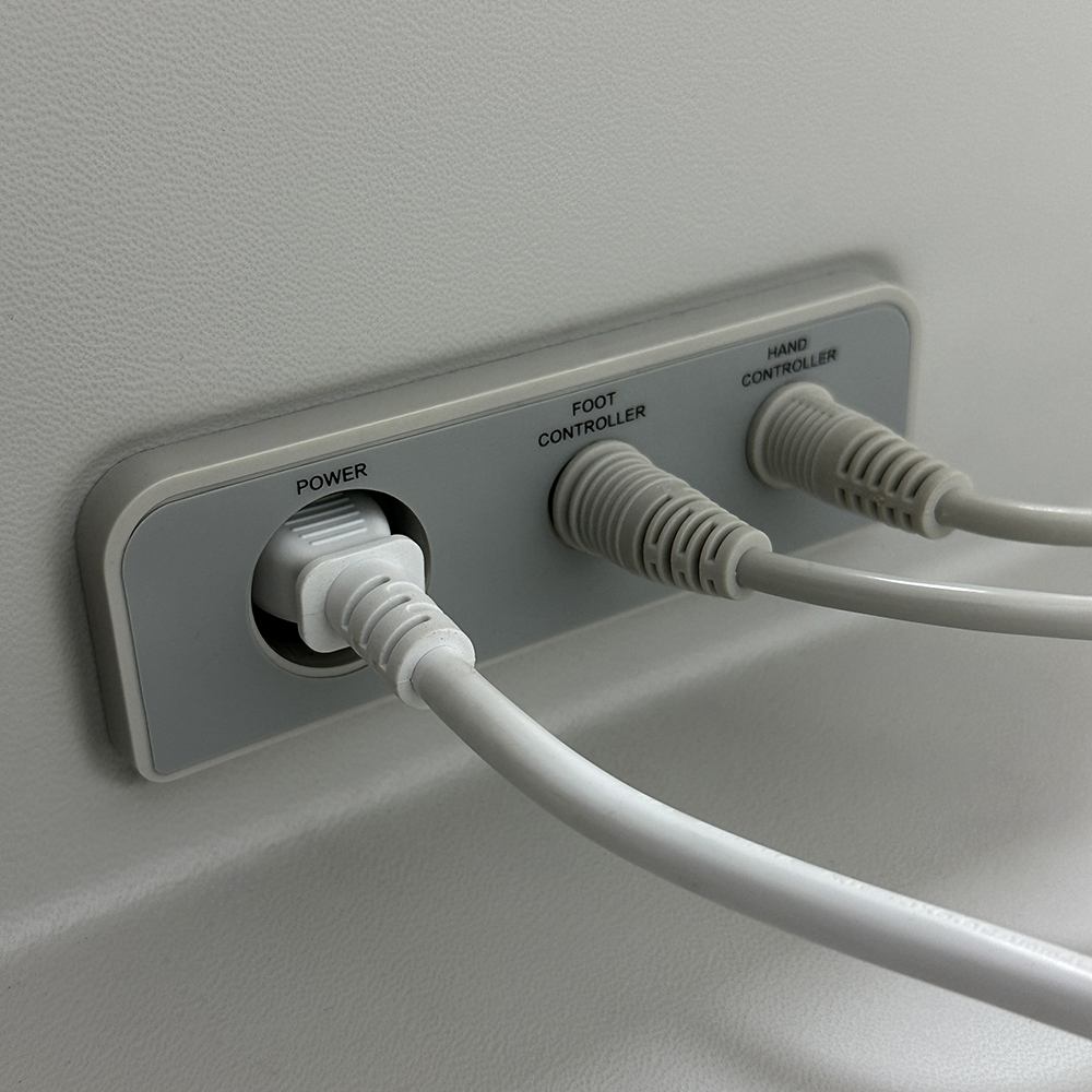 4 Motors Podiatry Chair With Split Legs And Waste Tray C513 - Greenlife - Podiatry Chair