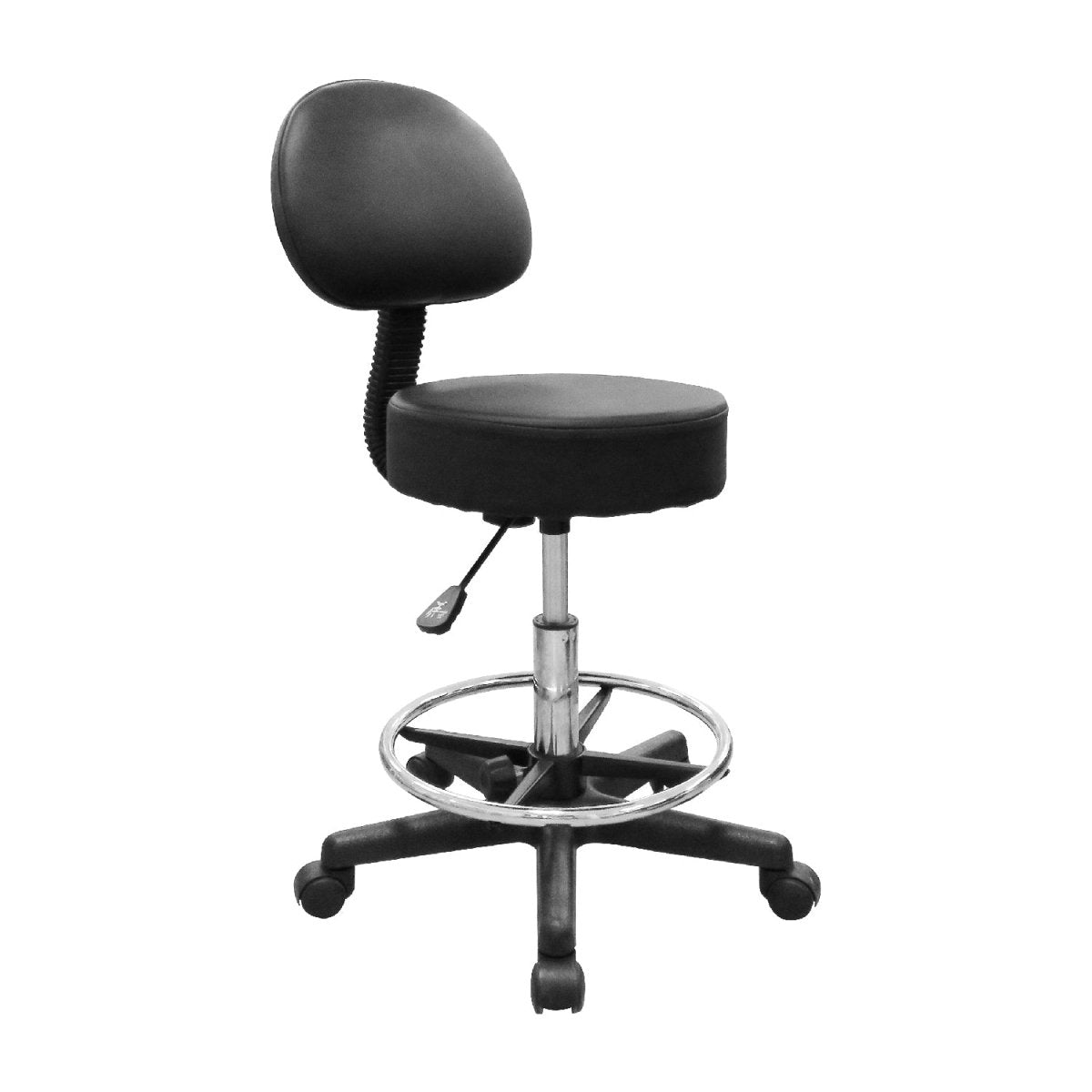 Deluxe Hydraulic Adjustable Swivel Rolling Stool - RSWB&F151/3 - Greenlife Treatment-Rolling Stool