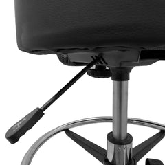 Deluxe Hydraulic Adjustable Swivel Rolling Stool - RSWB&F151/3 - Greenlife Treatment-Rolling Stool