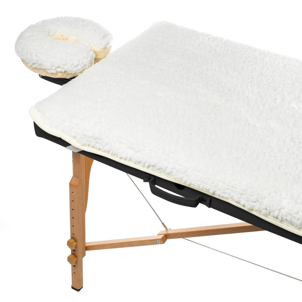 Fleece 2 Pieces Massage Table Pad Set - Greenlife Treatment-Massage Table Sheet