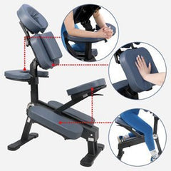 GymFlex Portable Chiropractic Massage Chair - Greenlife Treatment-Massage Chair