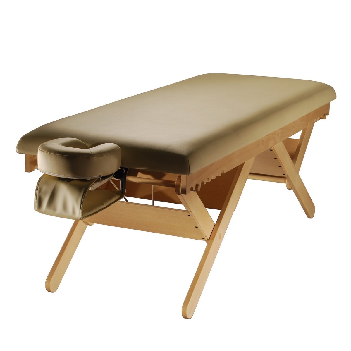 Prestige-Flat Wooden Stationary Massage SPA Table - Greenlife Treatment-Stationary Massage Table