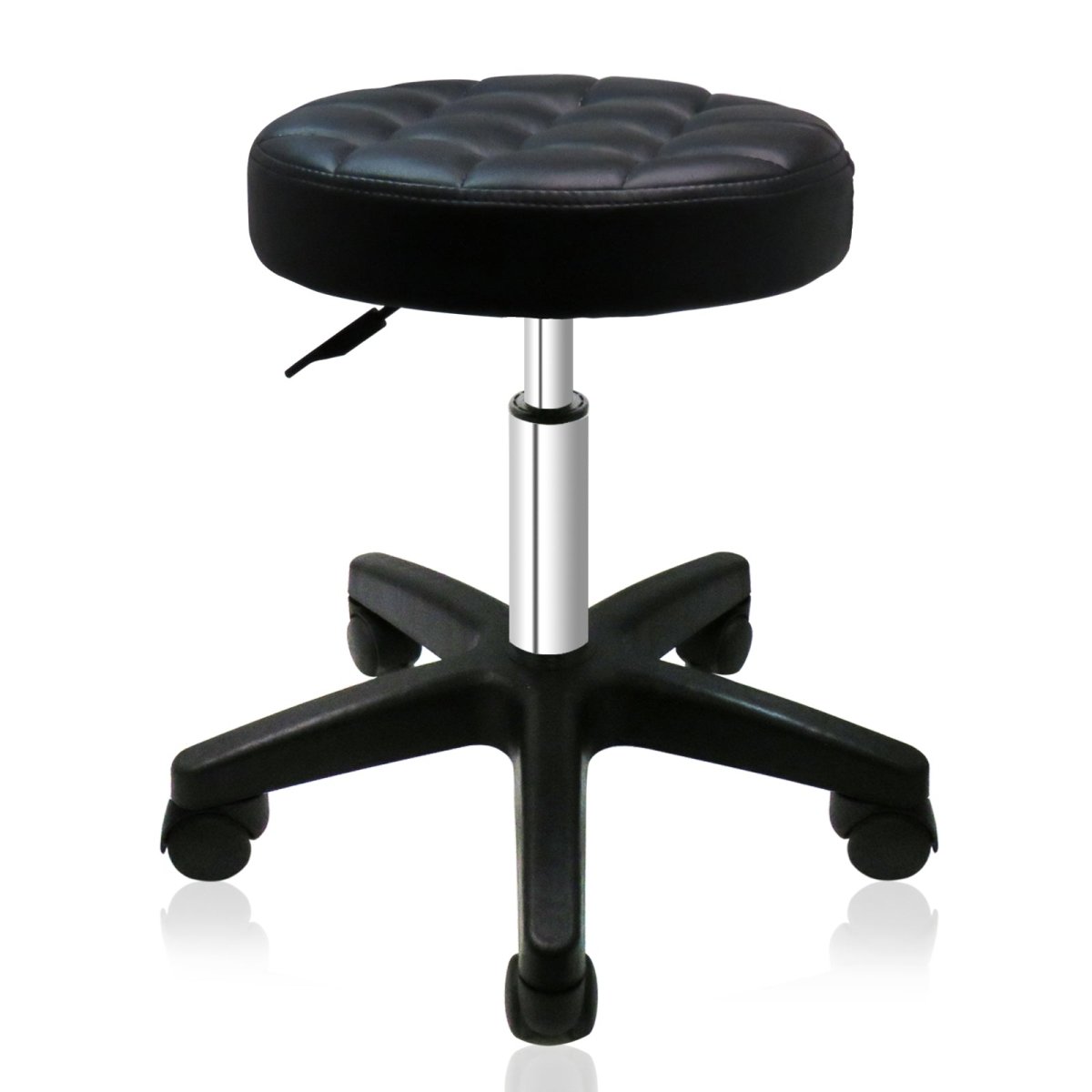 Super Comfort Hydraulic Adjustable Height Rolling Stool - RS321/2 - Greenlife Treatment-Rolling Stool