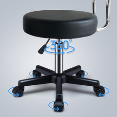 Choice Hydraulic Adjustable Height Rolling Stool - RSWB211/2 - Greenlife Treatment-Rolling Stool