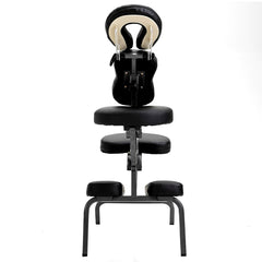 Choice Metal Portable Folding Massage Chair-Black - Greenlife Treatment-Massage Chair