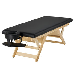 Prestige-Flat Wooden Stationary Massage SPA Table - Greenlife Treatment-Stationary Massage Table